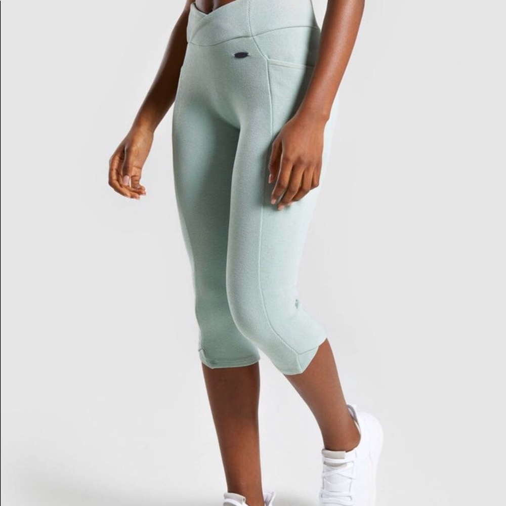 Gymshark small poise ribbed leggings